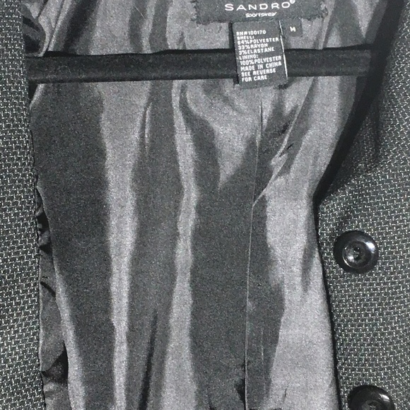 SALE 3/$15 Sandro Sportswear Tweed Style Blazer Size M - Picture 8 of 8